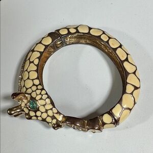 Banana Republic Giraffe Enamel Bracelet